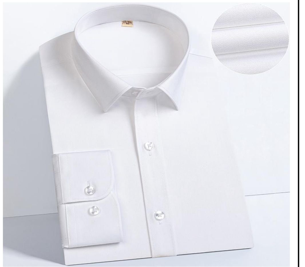 Camisa Social Fibra de Bambu na cor branca