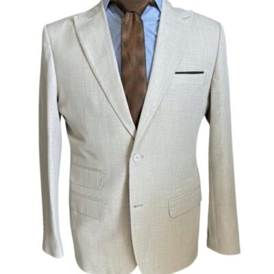 Terbo em lapela de bico na cor begi